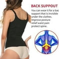 thumbnail image 5 of Lilvigor Waist Trainer Corset Vest for Weight Loss Sport Body Shaper Workout Underbust Cincher Steel Boned Tummy Tank, 5 of 6