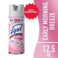thumbnail image 3 of (12 pack) Lysol Disinfectant Spray, Sanitizing and Antibacterial Spray, Deodorizer, Early Morning Breeze, 12.5 oz, 3 of 13