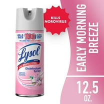 Lysol Disinfectant Spray, Sanitizing and Antibacterial Spray, Early Morning Breeze Scent, 12.5 fl oz