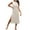 White, variant on Women's Sleeveless Mock Neck Knit Sweater Dress Tank Maxi Dresses