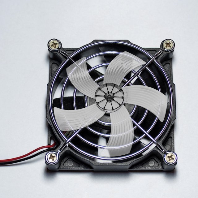 OUNONA Black Plastic Fan Blades Replacement for Floor Fan Stable and Easy to Clean