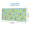 thumbnail image 4 of Disketp Gaming Mouse Pad Avocado And Hearts Pattern Large Mouse Mat Long Extended Desk Pad Non-Slip Rubber Mice Pads Stitched Edges Thin Pad (11.8x31.5 Inch), 4 of 9
