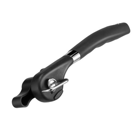 

Manual Tin Can Opener Safe Cut Lid Smooth Edge Side Stainless Steel Tools with Rubber Handle New