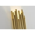 thumbnail image 2 of Bethel International LED Wall Sconce Gold Stainless Steel, 2 of 4