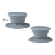 thumbnail image 5 of 2 piezas de perillas de repuesto de silicona para tapa de olla, asas de sujeción para tapa de sartén, ligeras Gris, 5 of 9