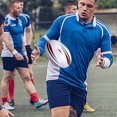 thumbnail image 4 of Soidarity Pelota de entrenamiento para niños de rugby Durabilidad Superficie lisa Amplia aplicación Pelota de rugby de entrenamiento elástica Tenis, 4 of 6