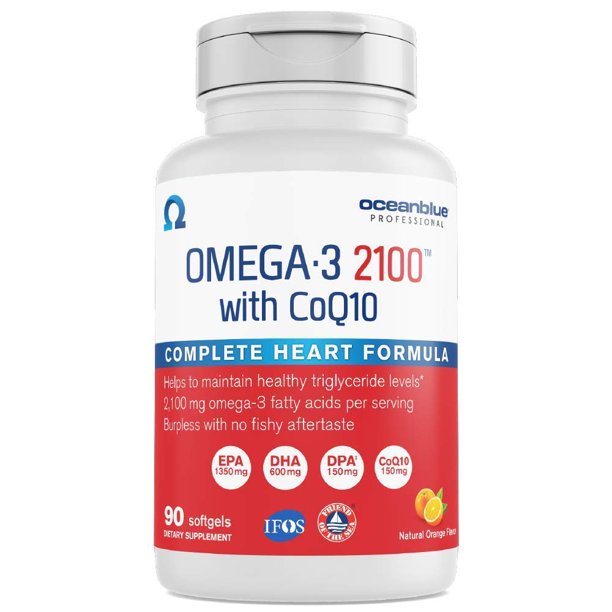 Oceanblue Omega3 2100 with CoQ10 Triple Strength
