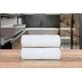 thumbnail image 5 of Dewall Maisons Elegant White 2-Piece Bath Sheet Set, 35" x 70" - Plush 100% Cotton - Soft, Absorbent Towels For a Lavish Bathroom Experience, 5 of 8