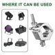 thumbnail image 5 of 4Pcs Stage Lights Clamp, for Tube / Pipe OD 28-36mm for Par Lights, 5 of 5