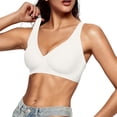 thumbnail image 4 of Womens Wireless Jelly Bra Plus Size Supportive Full Coverage Comfortable No Underwire Bras, 4 of 4
