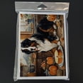 thumbnail image 3 of Bernese Mountain Dog Fall Kitchen Pumpkins Greeting Cards and Envelopes Pack of 8 7 in x 5 in, 3 of 3