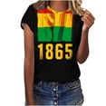 thumbnail image 2 of Honeeladyy Independence Day Shirts Patriotic T-Shirt for Women July 4th Loose Tops Oversized Star Stripes Tees Red White Blue Graphic Outfit for Sport(Multicolor,XL), 2 of 4