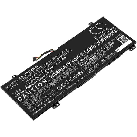 Szdcoo 5B10T09079, 5B10T09081, 5B10W67194, 5B10W67217, L18C4PF3, L18M4PF3, SB10W67192, SB10W67200, SB10W67311, 2850mAh Battery Replacement for Len ovo