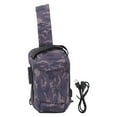 thumbnail image 2 of Body Messenger Bag ,Waterproof Scratch Proof Small  Minimalist Sling Bag Minimalist Chest Shoulder Backpack Anti Theft Combination Lock Messenger Bag, 2 of 8