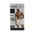 thumbnail image 3 of Tommy Hilfiger Mens 3-Pack 100% Cotton Classics Boxer Brief Dark Navy Small, 3 of 4
