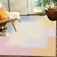 thumbnail image 3 of 1PC Pastel Color Area Carpet Partial Carpet, Lightweight Washable Easy-to-Tidy Carpet Mat Festival Gift, Suitable for Living Room, Bedroom, Dining Room, Bathroom, Office, Room Accessones, 3 of 10
