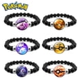 thumbnail image 2 of Pulsera con figuras de Pokémon Pikachu para niños y niñas, brazalete de dibujos animados Kawaii, accesorios de Cosplay, regalos de moda, 2 of 4