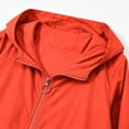 thumbnail image 6 of Njagoc3 Women's Jackets Lightweight Zip up Hooded Windbreaker Jacket Long Sleeve Athletic Running Coat with Elastic Hem Casual Outerwear, 6 of 6