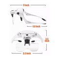 thumbnail image 2 of Lentes Lupa Luz Led Multiusos Blanco, 2 of 5
