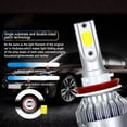 thumbnail image 3 of LED Headlight Kit H11 6000K White Low Beam Bulbs For Toyota Camry 2007-2014, 3 of 6