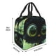 thumbnail image 3 of Easygdp Cute Big-Eyed Black Cat Bolsa Térmica Premium - Tela Oxford Impermeable, Gran Capacidad, Bolsillo Frontal, Unisex para Trabajo, Escuela, Actividades al Aire Libre y Picnics, 3 of 8