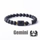 thumbnail image 1 of Pulsera con signo del zodiaco para hombre y mujer, brazalete de constelación, cáncer, Virgo, Leo Libra, regalo de amistad, joyería, 1 of 4