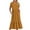 Yellow, variant on Summer Fashion Plus Size Dresses for Women Trendy Clothes 2025 Casual Short Sleeve Crewneck Casual Flowy Tiered Maxi Beach With Pockets Up to 65% off!