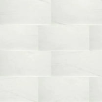 Anastasia White 12 In. X 24 In. Polished Porcelain Floor And Wall Tile (16 Sq. Ft./Case)