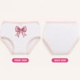 thumbnail image 2 of Princess Rose Toddler Girls Underwear Soft Cotton Brief Panties with Lace 5 Pack, 2 of 6