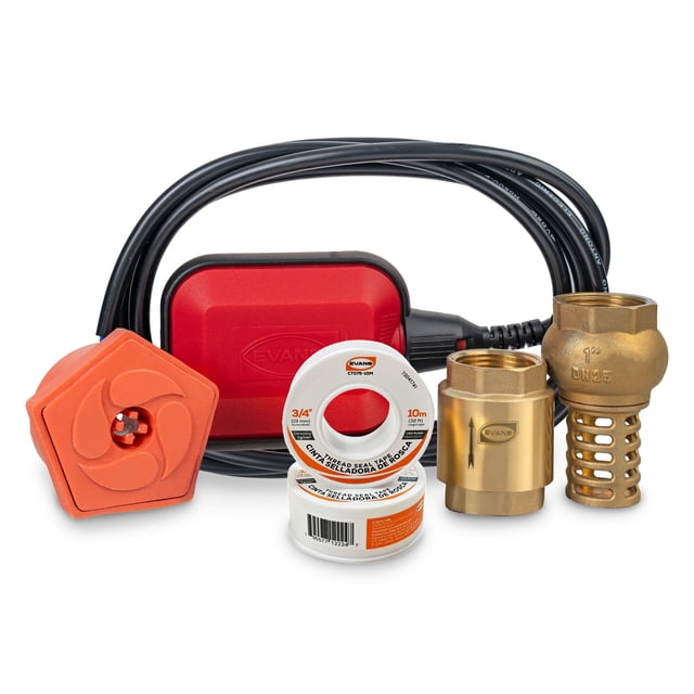 Kit de Instalación para Bombas de Superficie Evans 1"x1" KIT-INST-SUP-01