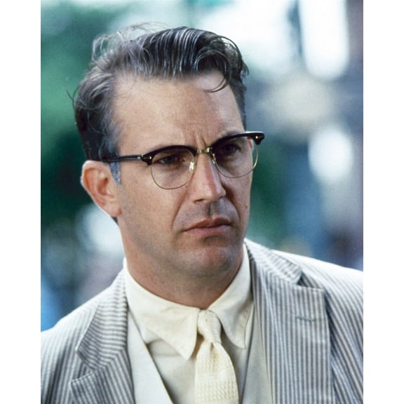 Kevin Costner portrait as Jim Garrison 1991 JFK 11x17 poster