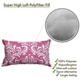 thumbnail image 2 of Hot Pink French Quarter Small Pillow 12x20, 2 of 5