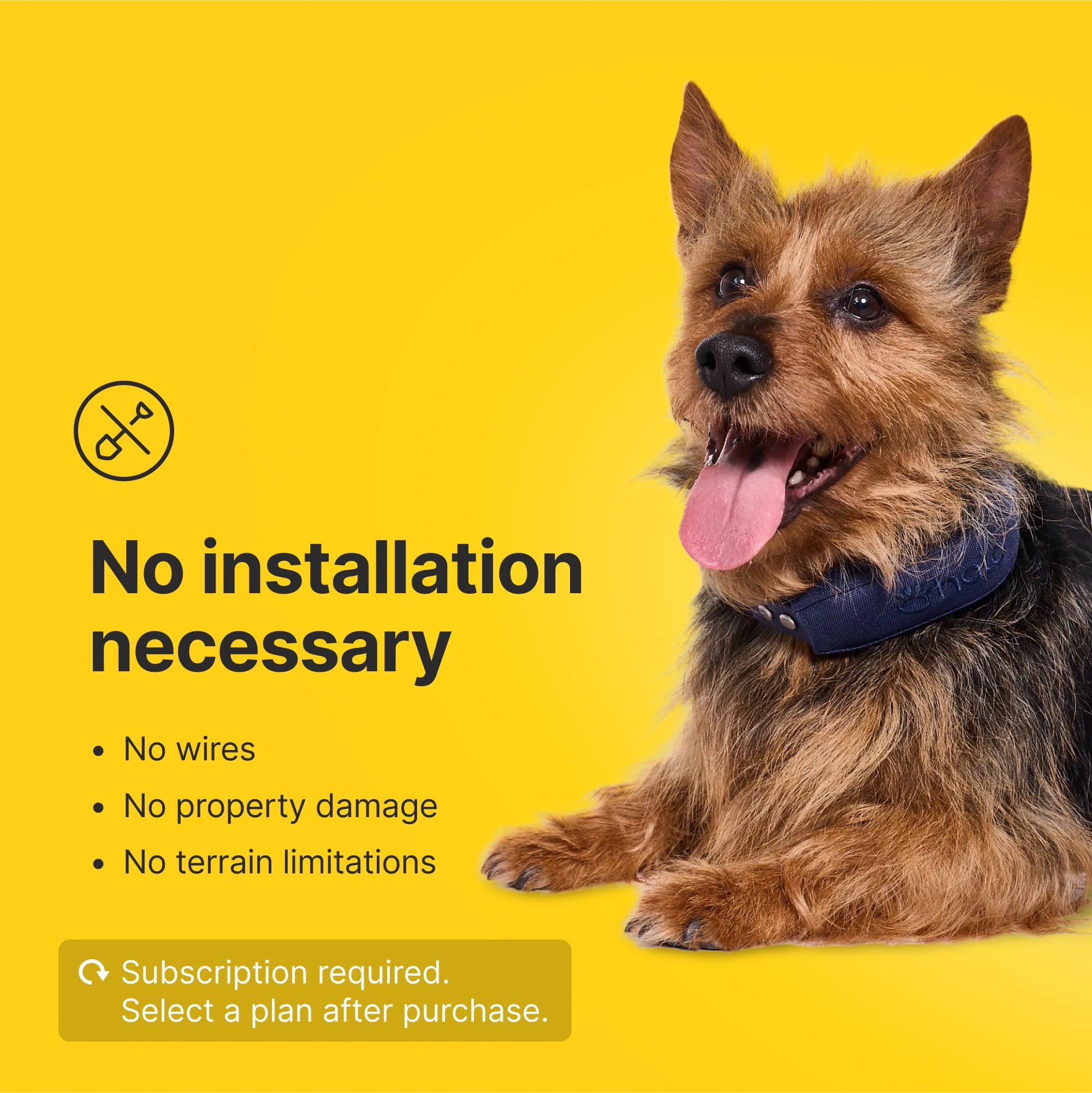 Halo Collar 4 Wireless Dog Fence System & GPS Dog Collar, One Size, Blaze