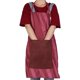 thumbnail image 3 of Delantal antiincrustante impermeable para el hogar Delantales de cocina para restaurantes con bolsillo Rojo vino, 3 of 10