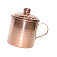 thumbnail image 4 of Taza de té de cobre, taza de té de cobre, práctica taza para beber, vaso de agua Retro para Bar, vacaciones, salón de té, cafetería, hogar y oficina, 4 of 8