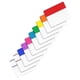 thumbnail image 3 of Writable Index Tabs for Notebooks, Practical Markers for Students and Professionals, 3 of 5