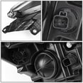 thumbnail image 2 of NUVISION for 13-17 Chevy Traverse Pair Black Housing Clear Corner Signal Headlight Lamps, 2 of 8