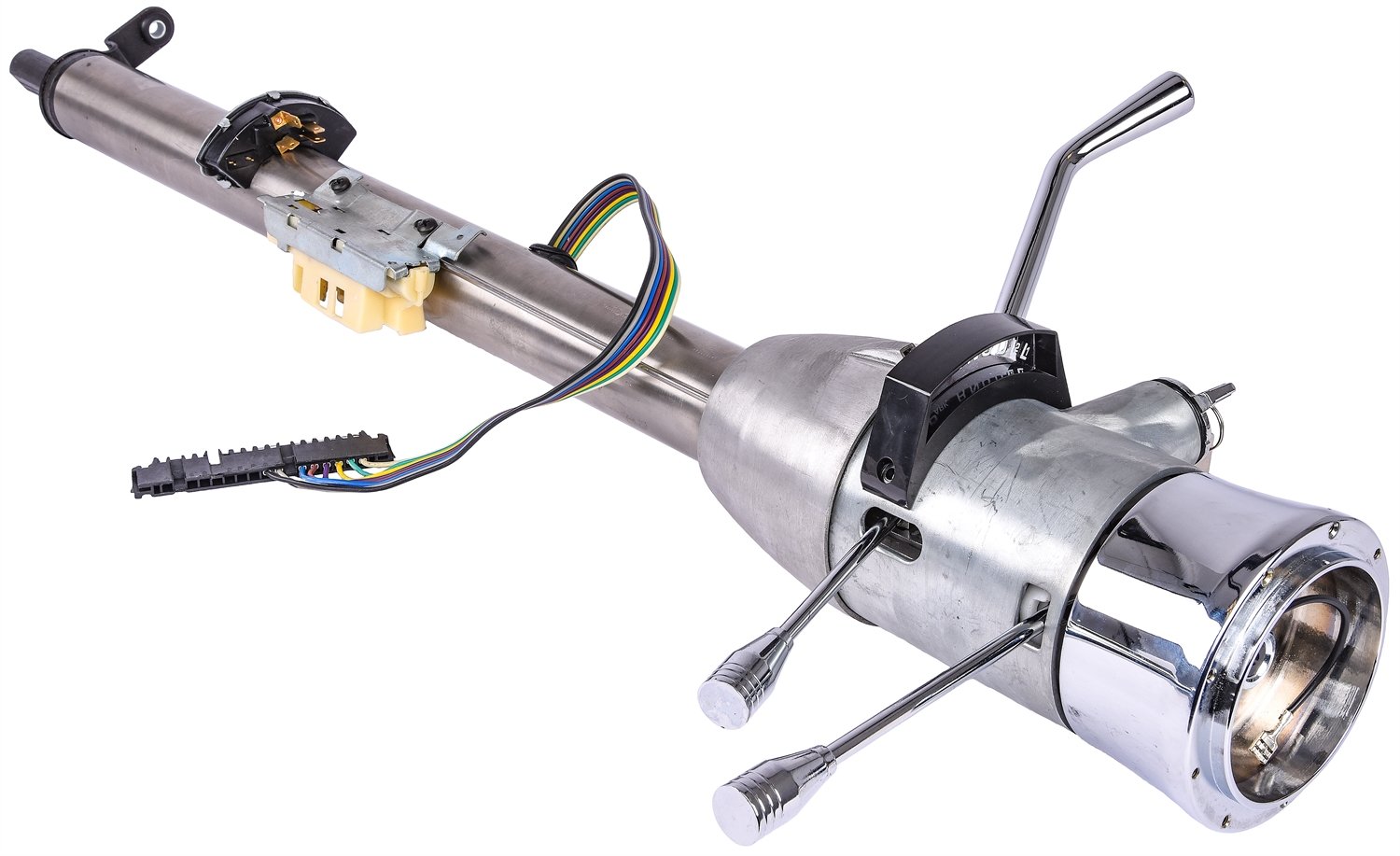 JEGS 70454 Column Shift Keyed Steering Column 5Position Tilt 30 in. L