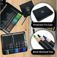 thumbnail image 6 of Hippie Crafter 72 Colored Pencils for Artists Professional Coloring Pencil Colors for Adults Art, 6 of 9
