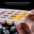 thumbnail image 4 of 100Fens Ice Tray Ice Box Ice Cubes Household Ice Maker Refrigerator Freezer Ice Cubes Box, 4 of 6