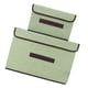 thumbnail image 4 of Caja de almacenamiento plegable de 2 piezas, no tejida, rectangular, tela, cesta de ropa, contenedor de juguetes con tapa Speravity HA8413-06B, 4 of 7