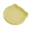 thumbnail image 4 of Assiettes en Silicone pour Bébé et Tout-Petit, Bord en Forme d'Ours, Assiettes pour Enfants, Élève du Primaire, 4 of 6