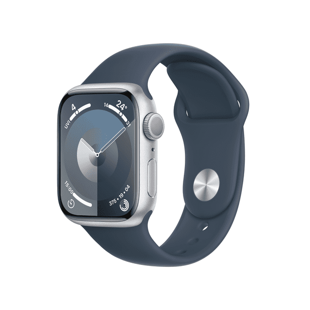 Apple Watch Series 9 GPS + Cellular 41mm Silver Aluminium Case