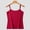 Red, variant on Loopsun Womens Pajama Tank Top, Women's Solid Color Seamless Sleevesless Underwear Shirt Top Beige,M