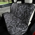 thumbnail image 5 of 4Knines Dog Seat Cover Without Hammock for Fold Down Rear Bench SEAT 60/40 Split and Middle seat Belt Capable - Heavy Duty - Black Regular - Fits Most Cars, SUVs, and Small Trucks - USA Based Company, 5 of 11
