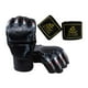 thumbnail image 2 of Guantes de boxeo de medio , guantes de sparring, guantes, equipo de protección, guantes de boxeo a prueba de golpes para golpear bolsas pesadas, f Negro, 2 of 8