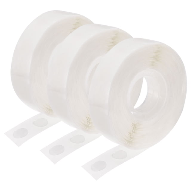 Doble Cara Adhesivo Puntos Acrílico 3/16 Globo Pegamento Puntos Cinta Pegatina para Manualidades Bricolaje Decoración 1500 Piezas