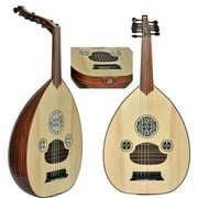 The "Mahagony Star" Professional Turkish Oud + Artec Bridge Pickup+ Soft Case - Cat#166BP