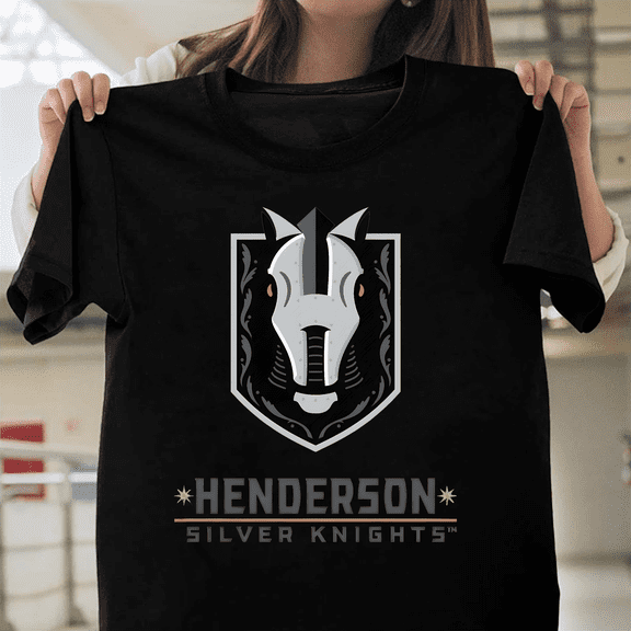 Henderson Silver Knights AHL Ice Hockey Team Nevada Sports Fan Support Art Unisex T-Shirt, Size Up to 5XL