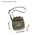 thumbnail image 3 of Bolsos de mujer Diseñador de lujo Bolsos con cordón Moda Mini bolso (Verde militar) Ndcxsfigh Para Estrenar, 3 of 3
